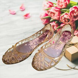 Vintage Clear Jelly Shoes